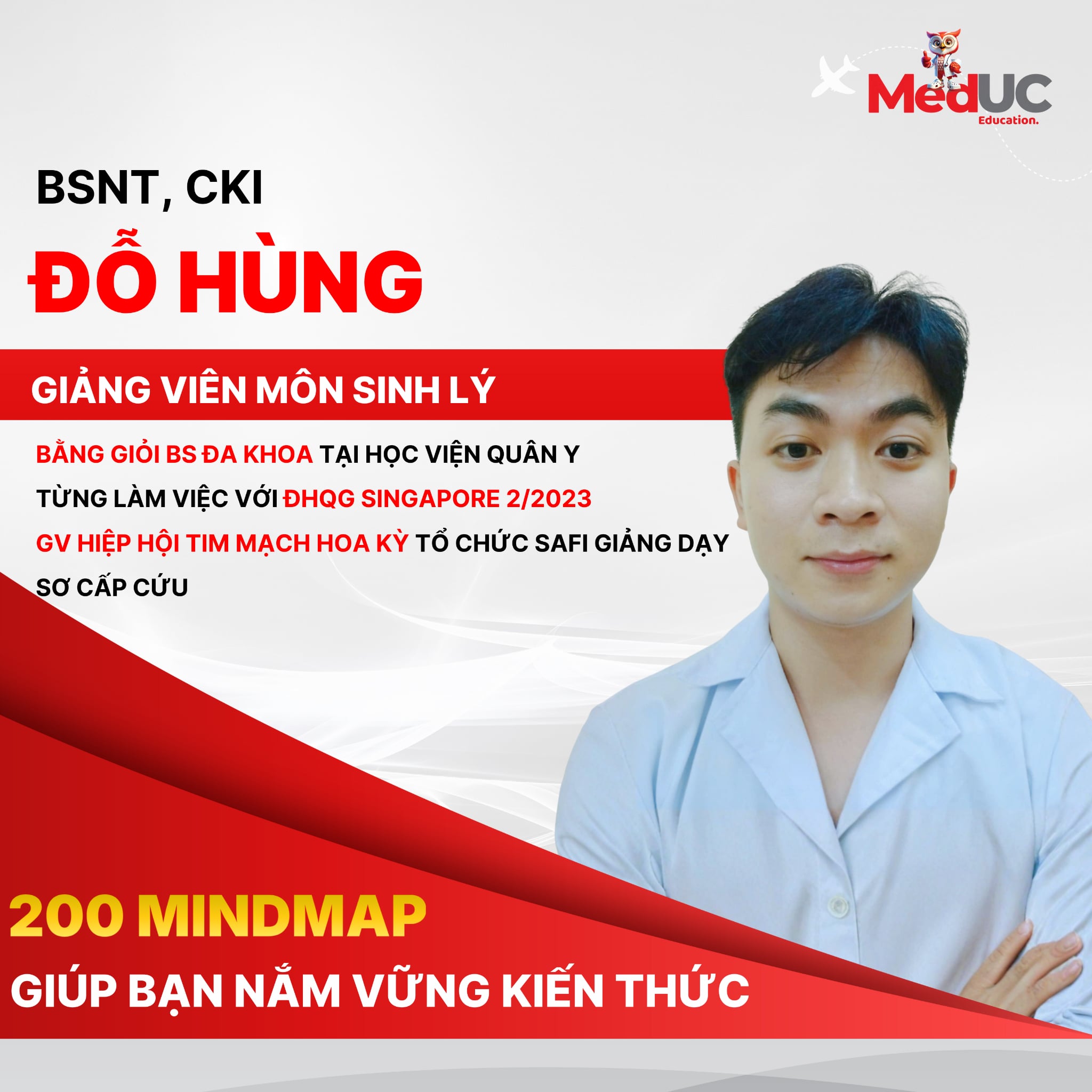 Bs CKI, Bs Nội Trú: Đỗ Hùng (Dạy Sinh Lý)