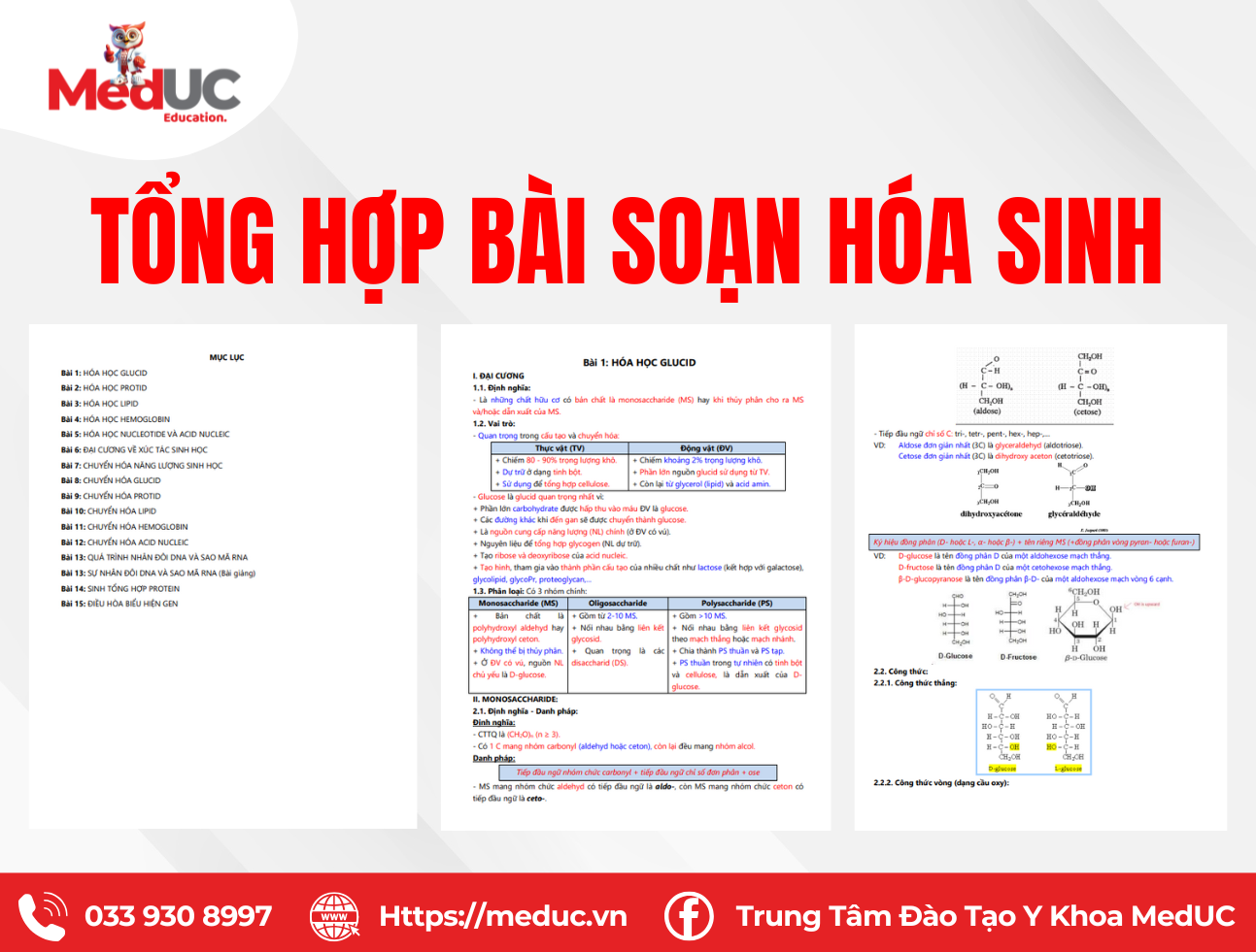 B&agrave;i Soạn H&oacute;a Sinh Y Khoa