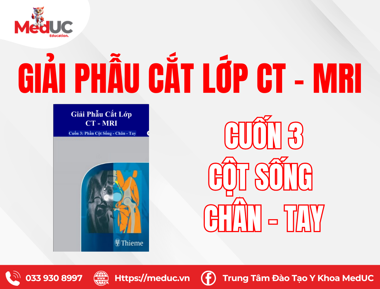 S&aacute;ch Giải Phẫu Cắt Lớp CT - MRI
