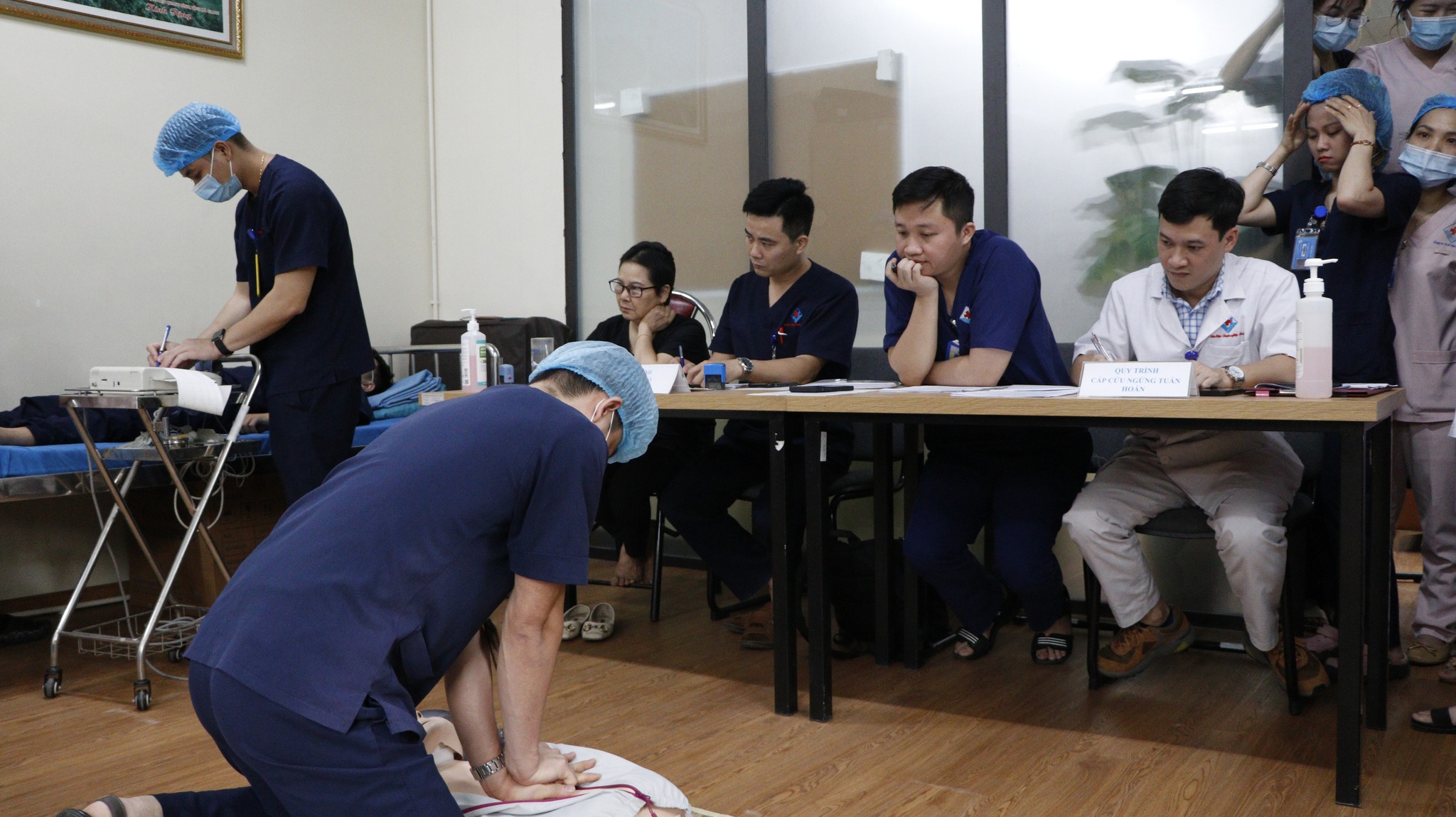 thi chạy trạm điều dưỡng