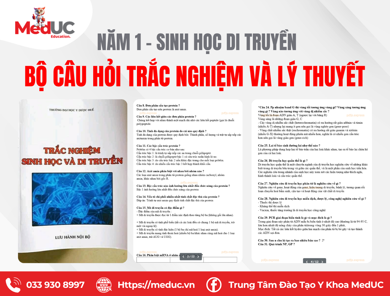 Bộ C&acirc;u Hỏi Sinh Học Di Truyền Tổng Hợp Trắc Nghiệm L&yacute; Thuyết
