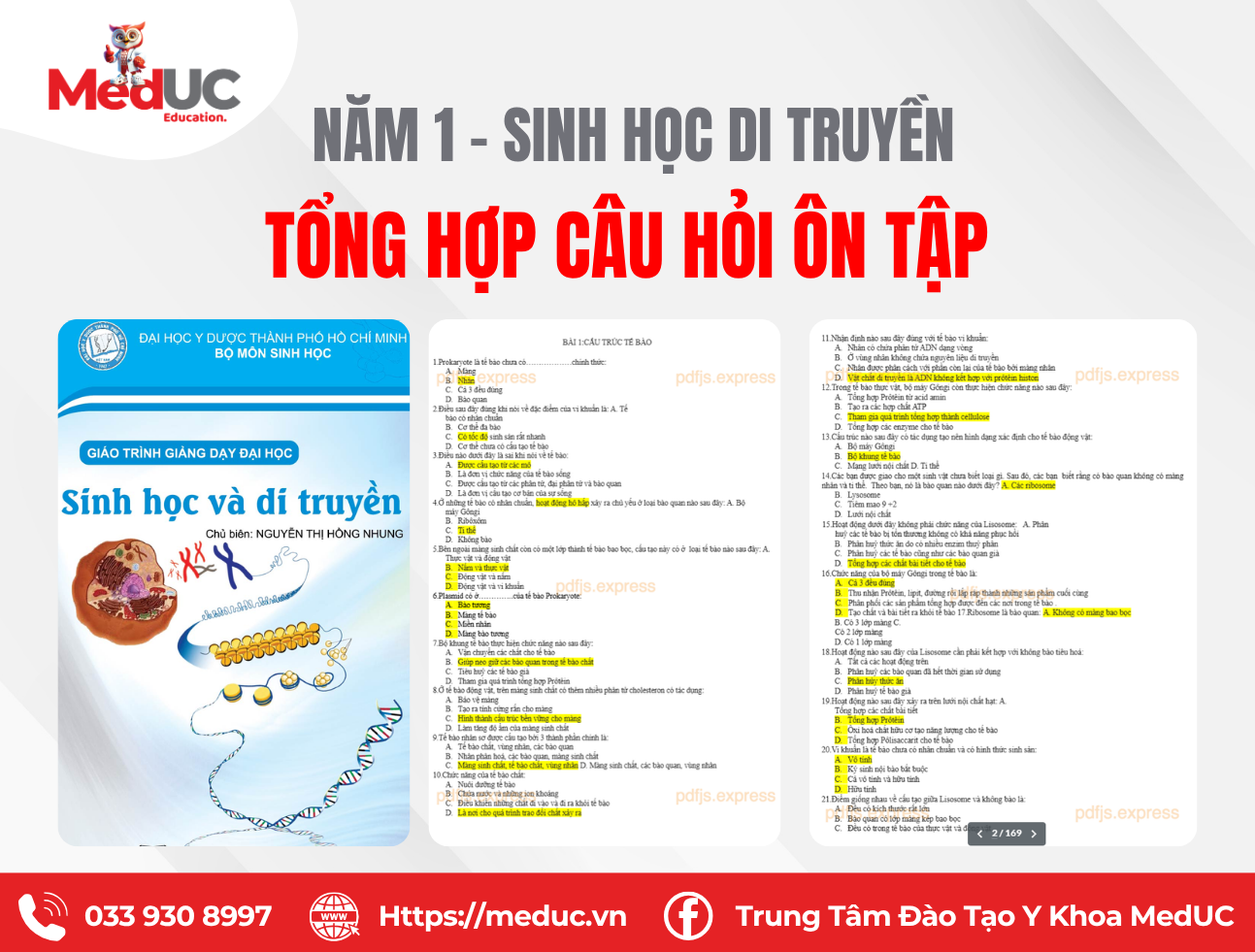 Sinh Học Di Truyền Đề Thi Tổng Hợp C&acirc;u Hỏi &Ocirc;n Tập Hiệu Quả 