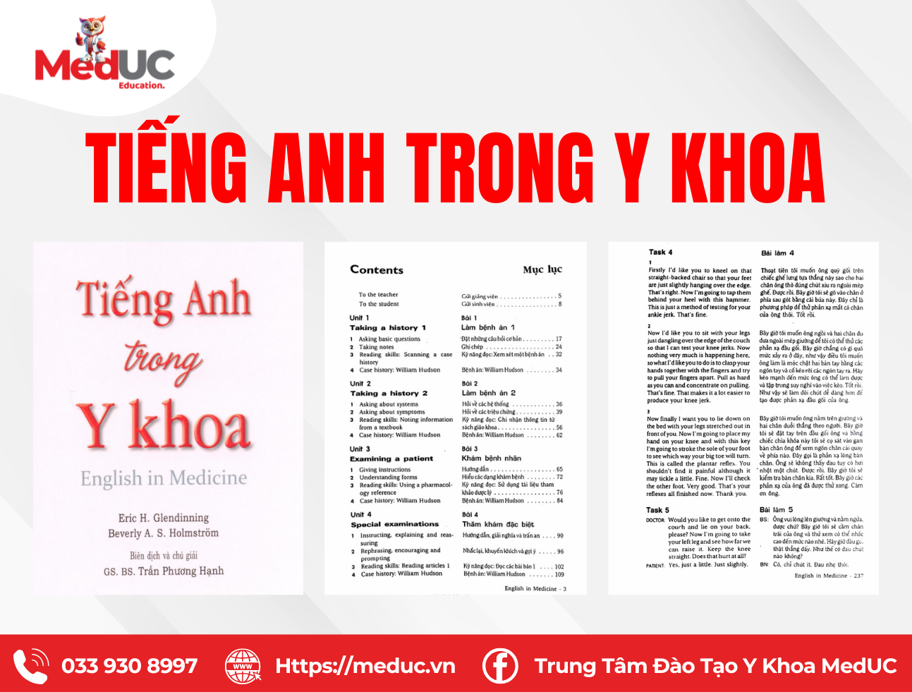 Tiếng Anh trong Y khoa song ngữ