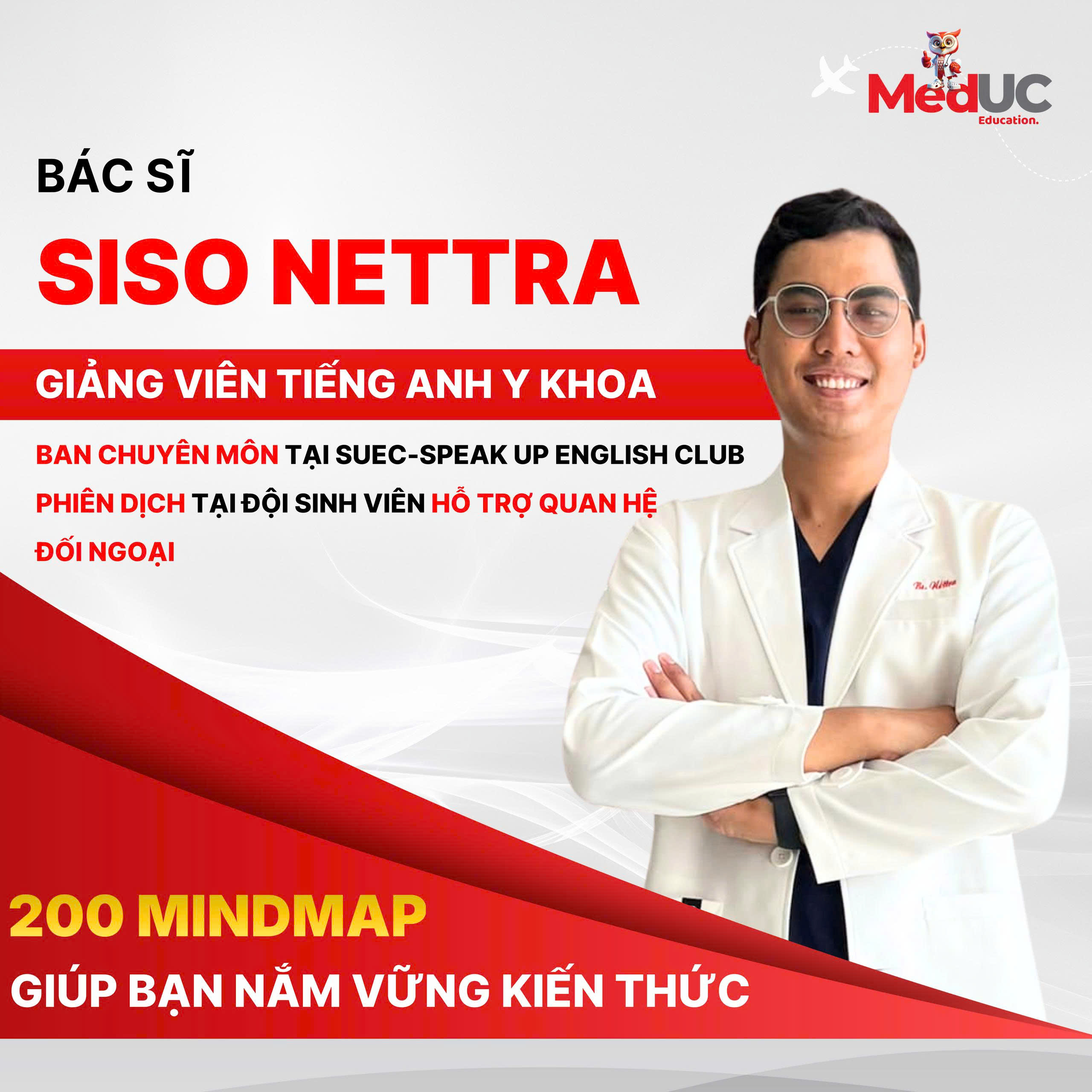 Bs: Siso Nettra ( Dạy Tiếng Anh Y Khoa)