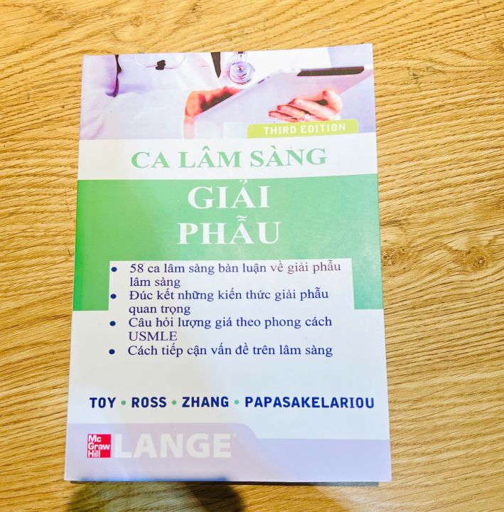 Ca lâm sàng giải phẩu in đen trắng  + khóa học theo sách