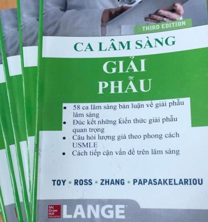 Ca lâm sàng giải phẩu + khóa học theo sách