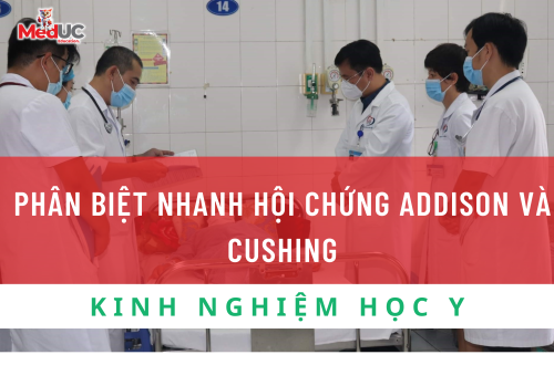 PHÂN BIỆT NHANH HỘI CHỨNG ADDISON VÀ CUSHING