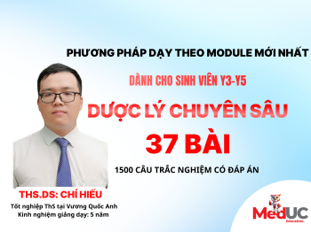 LS Dược Lý Chuyên Sâu (30 bài, 80 case lâm sàng)