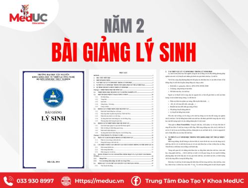 [Năm 2 Lý Sinh] Bài Giảng Chi Tiết