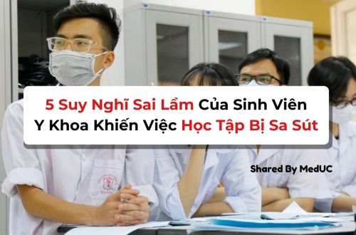 5 Suy Nghĩ Sai Lầm Của Sinh Viên Y Khoa Khiến Việc Học Tập Bị Sa Sút