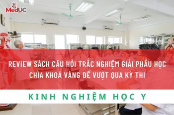 REVIEW SÁCH CÂU HỎI TRẮC NGHIỆM GIẢI PHẪU HỌC - CHÌA KHOÁ VÀNG ĐỂ VƯỢT QUA KỲ THI