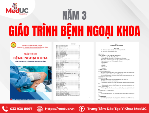 [Năm 3 Ngoại Khoa] Giáo trình Bệnh Ngoại Khoa
