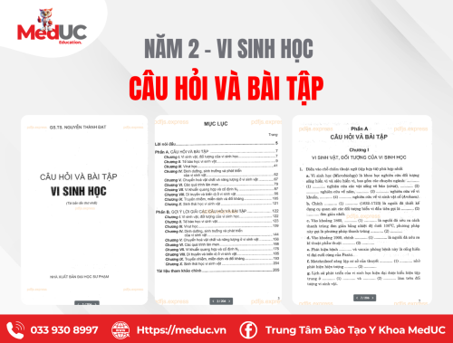 [Năm 2 Vi Sinh Học] Câu Hỏi Và Bài Tập