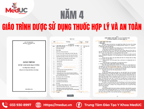 [Năm 4 Dược Lâm Sàng] Giáo Trình Dược Sử Dụng Thuốc Hợp Lý Và An Toàn