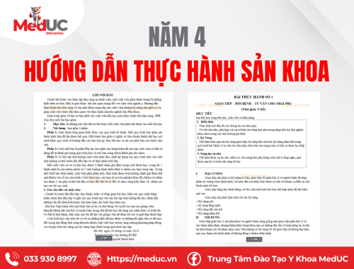 [Năm 4 Sản Khoa] Hướng Dẫn Thực Hành