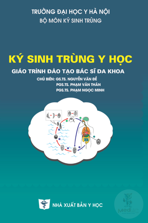 Ký sinh trùng y học giáo trình đào tạo bác sĩ đa khoa (in Đen trắng) + khóa học theo sách