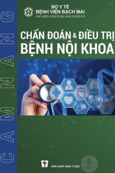 Cẩm nang chẩn đoán và điều trị bệnh nội khoa (in Full màu) + khóa học theo sách