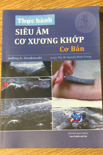 Thực hành siêu âm cơ xương khớp cơ bản (in Full màu) + khóa học theo sách