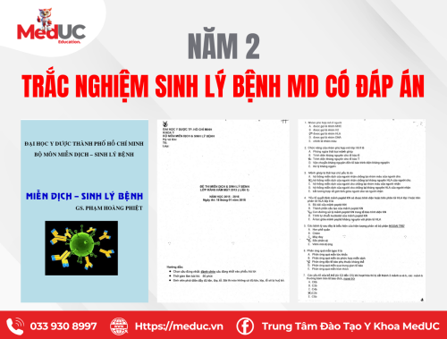[Năm 2 Sinh Lý Bệnh MD] Trắc nghiệm Có Đáp Án