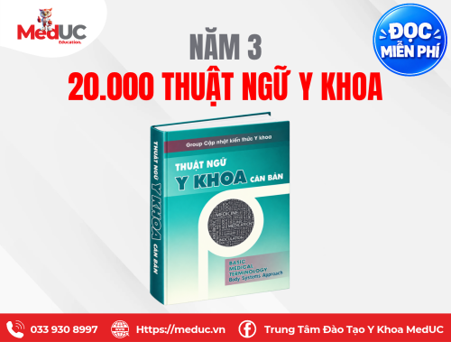 [Năm 2 - Tiếng Anh Y Khoa] 20.000 Thuật Ngữ Y Khoa Miễn Phí